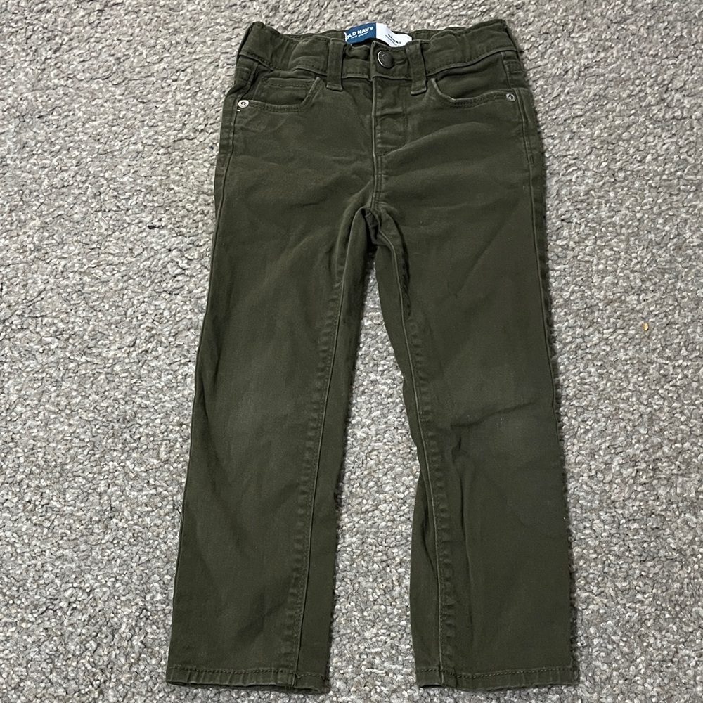Old Navy Kids Olive Green Jeans
